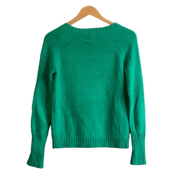 Vintage Anne Klein Kelly Green Sweater - Picture 4 of 8